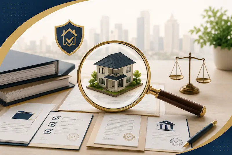 Property documents and keys